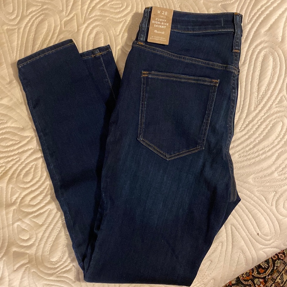 Pair of NWT madewell jeans